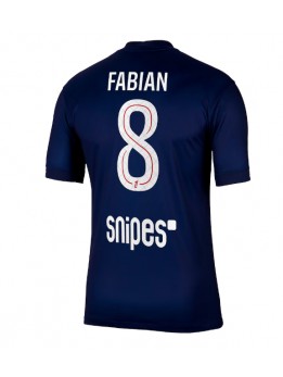 Billige Paris Saint-Germain Fabian Ruiz #8 Hjemmedrakt 2025-26 Kortermet